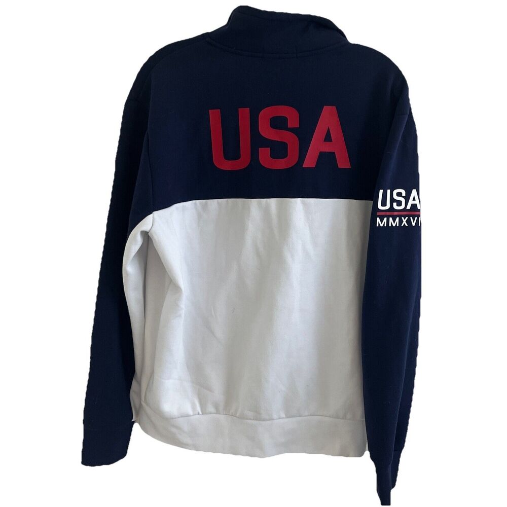 EUC Ralph Lauren Jacket Mens Team USA Full Zip Up 2016 Rio Olympics Sz M